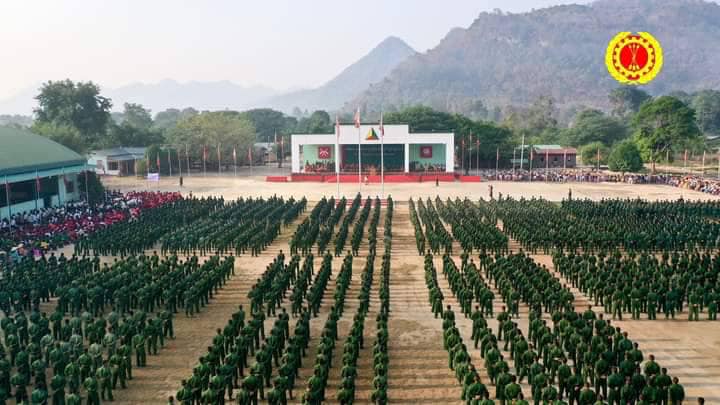 (RCSSနှင့် SSPPတပ်ဖွဲ့မှ ရဲဘော်များအား တွေ့ရစဉ်။ ဓာတ်ပုံ - RCSS၊ SSPP)