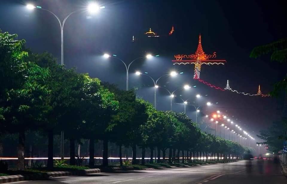(NLD အစိုးရလက်ထက် ၂၀၂၀ ခုနှစ်အတွင်းက မန္တလေးမြို့ညပိုင်းမြင်ကွင်း။ဓါတ်ပုံ-CJ)