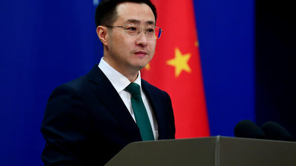 (တရုတ်နိုင်ငံခြားရေးပြောခွင့်ရ Lin Jian ။ ဓါတ်ပုံ-FMPRC)