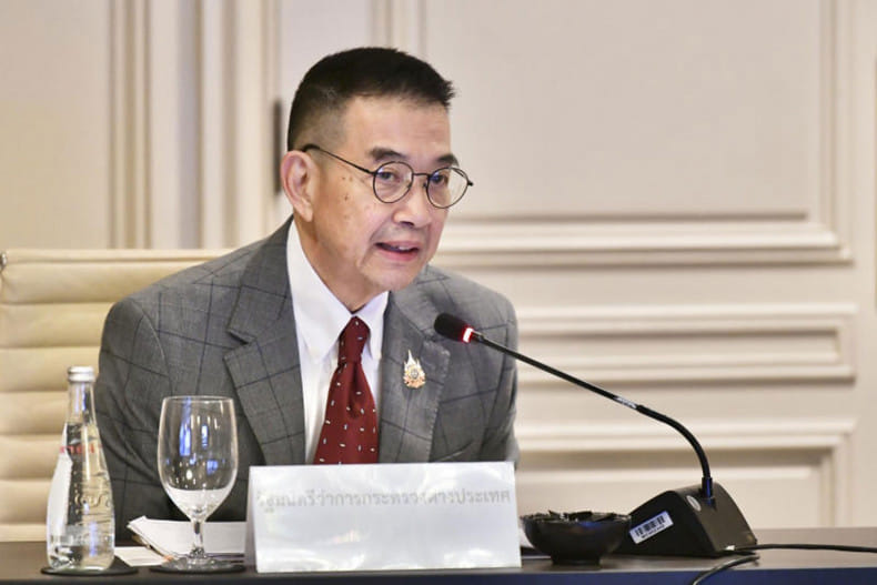 (ထိုင်းနိုင်ငံခြား​ရေးဝန်ကြီး မာရစ် ။ ဓါတ်ပုံ- ထိုင်းအစိုးရရုံး)