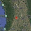 (​လေးမျက်နှာ အနီးဝန်းကျင်ကို Google Map တွင်​တွေ့ရမှု)