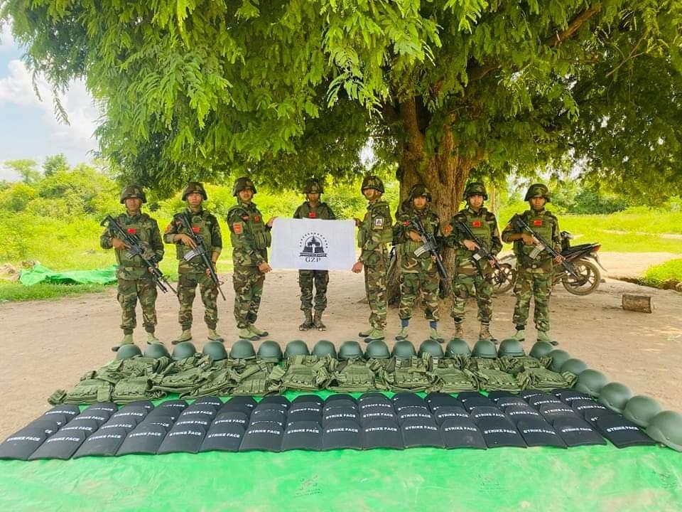 (GZP Mandalay ၏ ရဲဘော်များအား တွေ့ရစဥ်။ဓာတ်ပုံ - GZP)