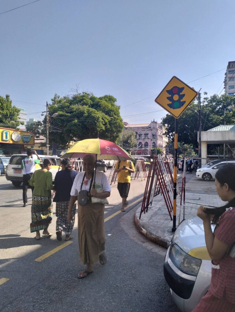(ရန်ကုန်မြို့လယ်ကို ဒီဇင်ဘာ တတိယပါတ်ကတွေ့ရသောမြင်ကွင်း။ဓါတ်ပုံ-PS)
