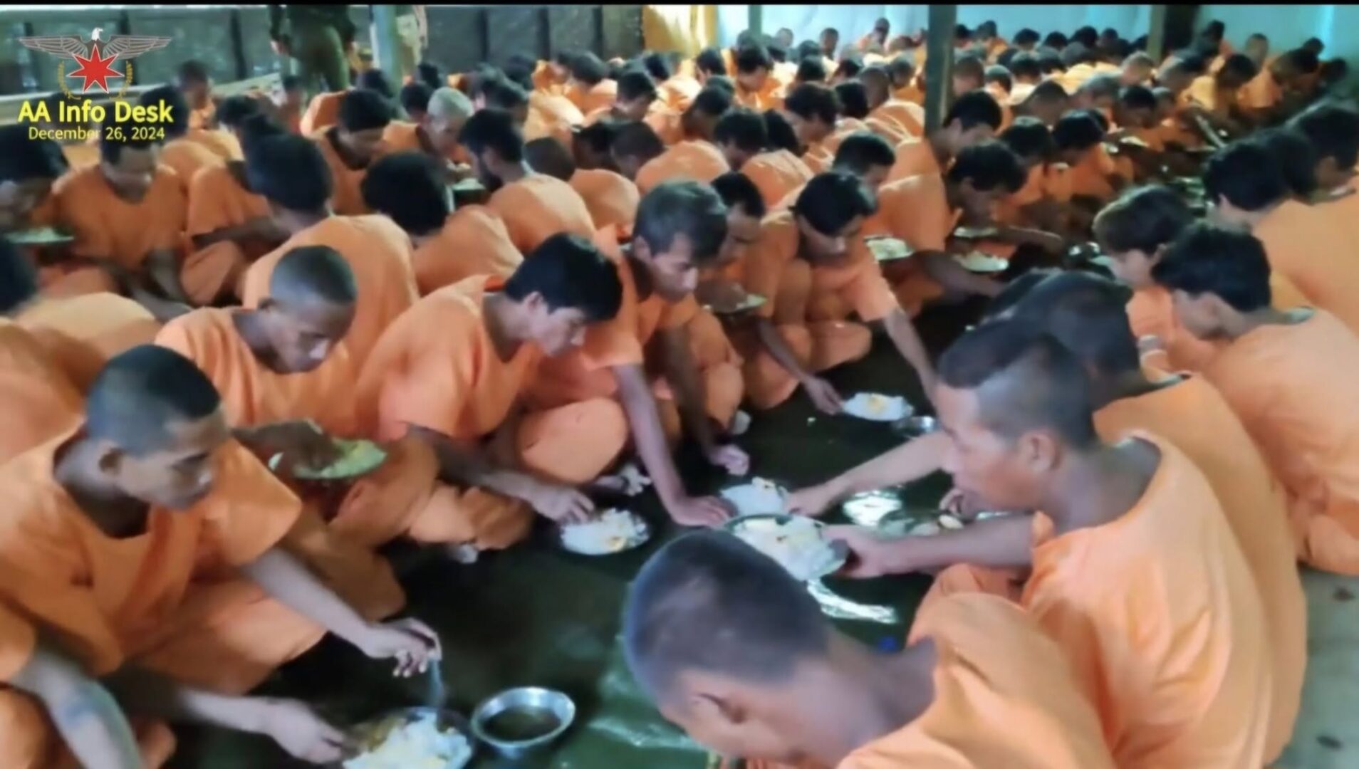 နပခ ဒုတိုင်းမှူး ၊တိုင်းဦးစီးချုပ်အပါအဝင် စစ်သုံ့ပန်းများ