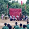 (တောင်သာမြို့နယ် ပြည်သူ့ကာကွယ်ရေးအဖွဲ့(ပကဖ)မှ ရဲဘော်များအား တွေ့ရစဉ်)