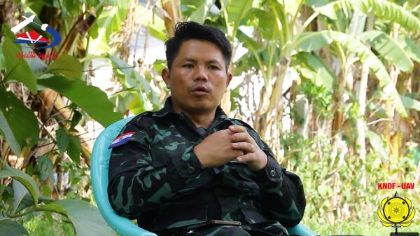 (KNDF ဥက္ကဋ္ဌ ခွန်းဘီထူး။ ဓာတ်ပုံ - KNDF)