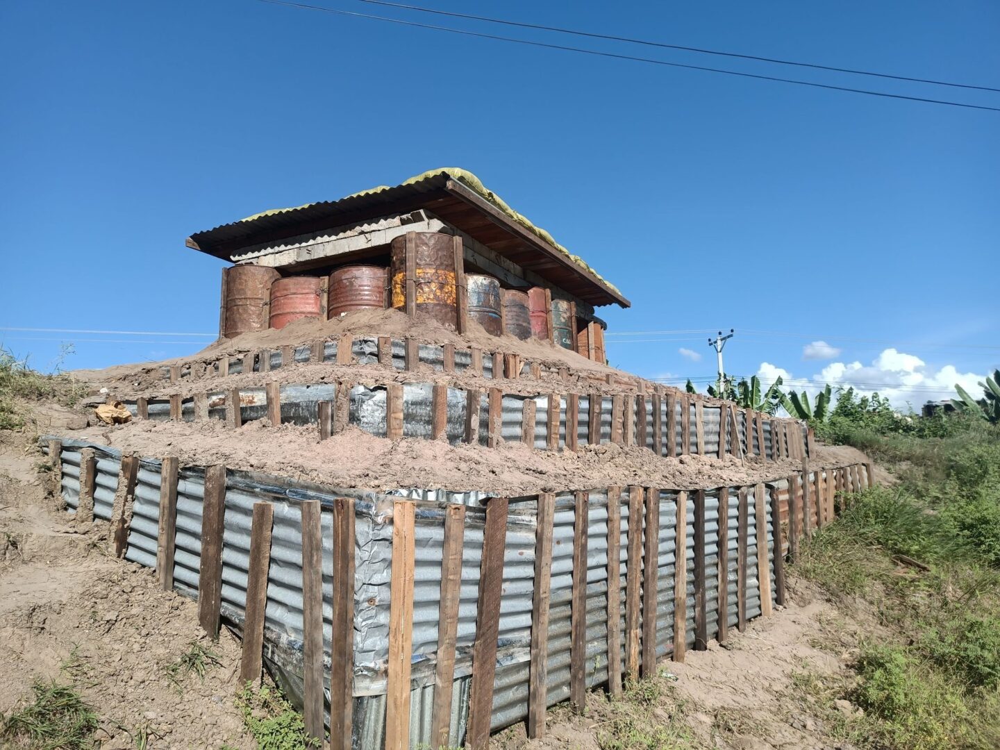 (ကူတော်ရဲကင်းစခန်းအား စစ်ကောင်စီတပ်သားများ စခန်းစွန့်ခွာပြီးနောက် တွေ့ရစဉ်။ ဓာတ်ပုံ - Budalin Mobile Team-BMT)