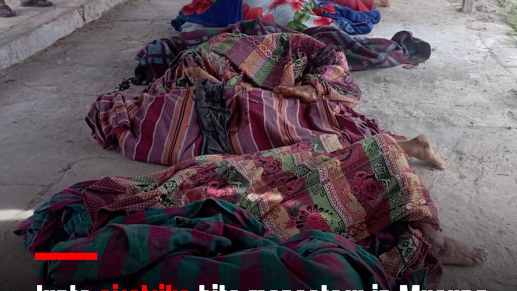 Junta airstrike hits monastery in Myaung, killing 12