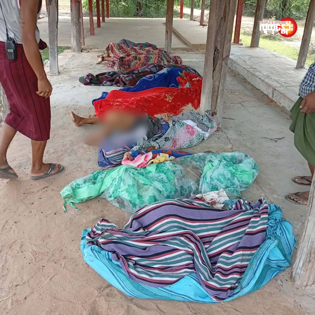Junta airstrike hits monastery in Myaung, killing 12
